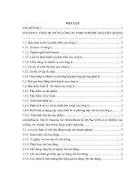 Tìm hiểu về tình hình sử dụng vốn lưu động của công ty TNHH thương mại việt hoàng 