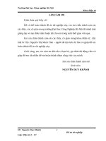 Nghiên cứu và thiết kế: “ Hệ Thống Tưới Cây Tự Động ”