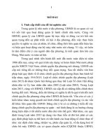 Đổi mới tổ chức và hoạt động của ủy ban nhân dân các cấp ơ việt nam hiện nay (TT)