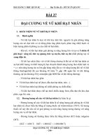 Bài giảng y học quân sự  bài 27   đại cương về vũ khí hạt nhân