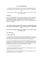 quy chuẩn an toàn đối với xe nâng hàng