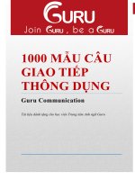 1000 CAU COMMUNICATION PART 1
