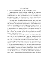 Tiểu luận mô hình nghiên cứu tác động của mạng lưới  giao thông đường bộ đến phát triển kinh tế xã hội của vùng kinh tế trọng điểm bắc bộ 