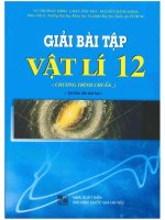 Ebook giải bài tập vật lí 12 (chương trình chuẩn) (tái bản lần thứ hai)  phần 1