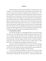 Tiểu luận nghiên cứu quản trị chi phí kinh doanh theo quá trình hoạt động (ABCM) trong các doanh nghiệp chế biến gỗ việt nam 