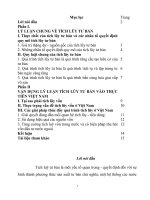 Tích lũy tư bản và việc vận dụng vào thực tiễn việt nam 