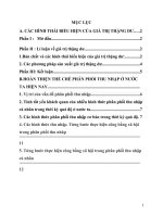 Các hình thái biểu diễn của giá trị thặng dư 