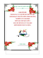 CHUYÊN ĐỀ  NỘI DUNG VÀ TẬP HỒ SƠ CHUYÊN ĐỀ SINH HOẠT CHUYÊN MÔN THEO HƯỚNG  NGHIÊN CỨU BÀI HỌC  MÔN KỂ CHUYỆN LỚP 4  ĐẦY ĐỦ HỒ SƠ LƯU TÀI LIỆU  KIỂM ĐỊNH CHẤT LƯỢNG.