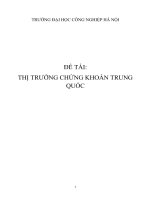 Thị trường chứng khoán Trung Quốc