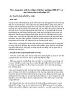 Thực trạng phân phối thu nhập ở Việt Nam giai đoạn 2000-2011 và ảnh hưởng của nó tới nghèo đói