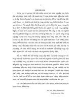 Đồ án: Thiết kế hệ thống cung cấp điện cho một chung cư cao tầng