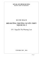 baài thu hoạch bdtx nội dung 3 thpt hay modul 3,10,11,12