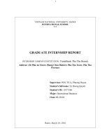 báo cáo thực tập tốt nghiệp tiếng anh vietinbank  phu tho branch address 136 phu an street  phong chau district  phu tho town  phu tho province 