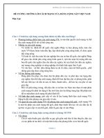 De cuong duong loi cach mang cua dang cong san viet nam