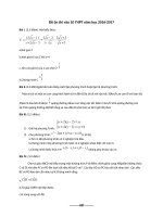 Đề toán ôn thi vào 10 THPT năm học 2016 2017