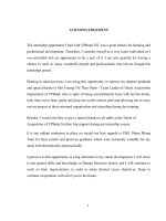 báo cáo thực tập tốt nghiệp tiếng anh GENERAL REPORT OF INTERNSHIP COMPANY 