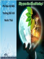 Phí bảo vệ môi trường đối với nước thải