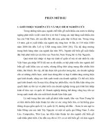 Tiểu luận hoàn thiện phân tích hiệu quả kinh doanh trong các doanh nghiệp chế biến gỗ xuất khẩu khu vực nam trung bộ 