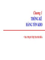 thống kê kinh doanh(thống kê hàng tồn kho)