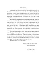 Xây dựng mô hình quản lý năng lượng chô công ty PANASONIC việt nam