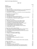 QUẢN LÝ VÀ TÁI SỬ DỤNG CHẤT THẢI HỮU CƠ