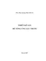 thiet ke san be tong ung suat truoc