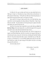 Nâng cao hiệu quả hoạt động kinh doanh Điện năng của Công ty Điện Lực Hoà Bình