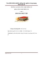 Báo cáo thuc tập va do an chuyen nganh