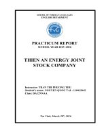 Báo cáo thực tập tốt nghiệp