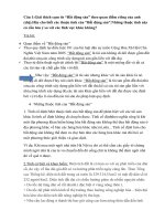 Đề cương ôn tập về bất động sản