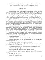 Nâng cao năng lực cho cán bộ quản lý, giáo viên về hướng dẫn học sinh kỹ năng tự học, học nhóm