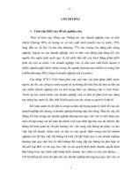 Tiểu luận xây dựng mô hình kế toán quản trị chi phí trong các doanh nghiệp thương mại quy mô vừa và nhỏ ở việt nam 