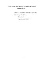 KIỂM THỬ CHO ỨNG DỤNG QUẢN LÝ CỬA HÀNG CHO THUÊ BĂNG ĐĨA :QUẢN LÝ CỬA HÀNG CHO THUÊ BĂNG ĐĨA