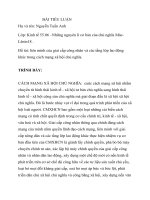 Liên minh của giai cấp công nhân và các tầng lớp lao động khác trong cách mạng xã hội chủ nghĩa 