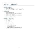 bài thực hành access cho phần tin học ứng dụng sinh viên đại học