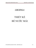 Thuyet Minh Do an Xay dung ( BE Nuoc Mai)