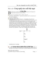 Công nghệ sản xuất bột ngọt