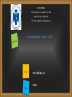 Xử lý nước giải khát rượu bia nước giải khát