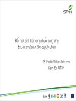 Đổi mới sinh thái trong chuỗi cung ứng Eco-innovation in the Supply Chain