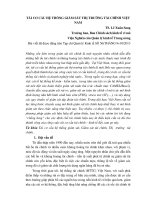 TÁI CƠ CẤU HỆ THỐNG GIÁM SÁT THỊ TRƯỜNG TÀI CHÍNH VIỆT NAM