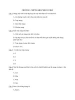 ôn tập mạng máy tính truyền thông