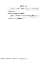 Đề tài Thiết kế nhà máy chế biến bột cá và thức ăn cho cá tra, cá basa với năng suất 50 tấn ngày