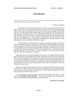 Đề tài công nghệ chế biến thực phẩm  trà đen