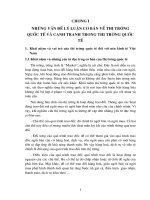 Những giải pháp chủ yếu nhằm tăng cường khả năng cạnh tranh của hàng nông sản xuất khẩu Việt Nam tại thị trường EU