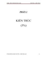 thuyet minh do an tot nghiep Xay dung ( Kien Truc 5%)
