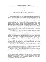 GIÁM SÁT TẬP ĐOÀN TÀI CHÍNH: LÝ LUẬN, KINH NGHIỆM QUỐC TẾ VÀ MỘT SỐ GIẢI PHÁP CHÍNH SÁCH CHO VIỆT NAM