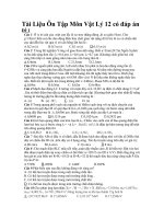 Tài liệu ôn tập môn vật lý 1211111 doc