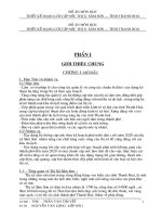 ĐỒ ÁN MÔN HỌC THIẾT KẾ MẠNG LƯỚI CẤP NƯỚC THỊ XÃ SẦM SƠN – TỈNH THANH HOÁ