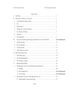 Đề tài công nghệ bao gói thịt