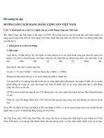 Đề cương ôn tập ĐƯỜNG lối CÁCH MẠNG ĐẢNG CỘNG sản VIỆT NAM